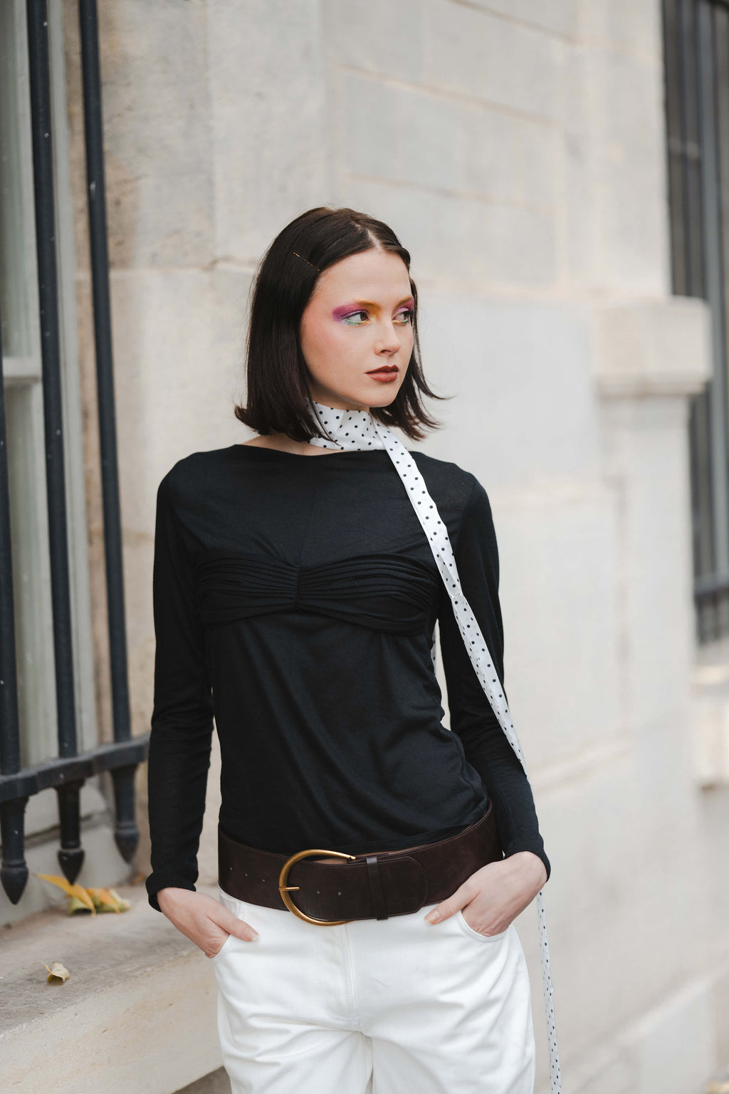 T-shirt Amédée noir