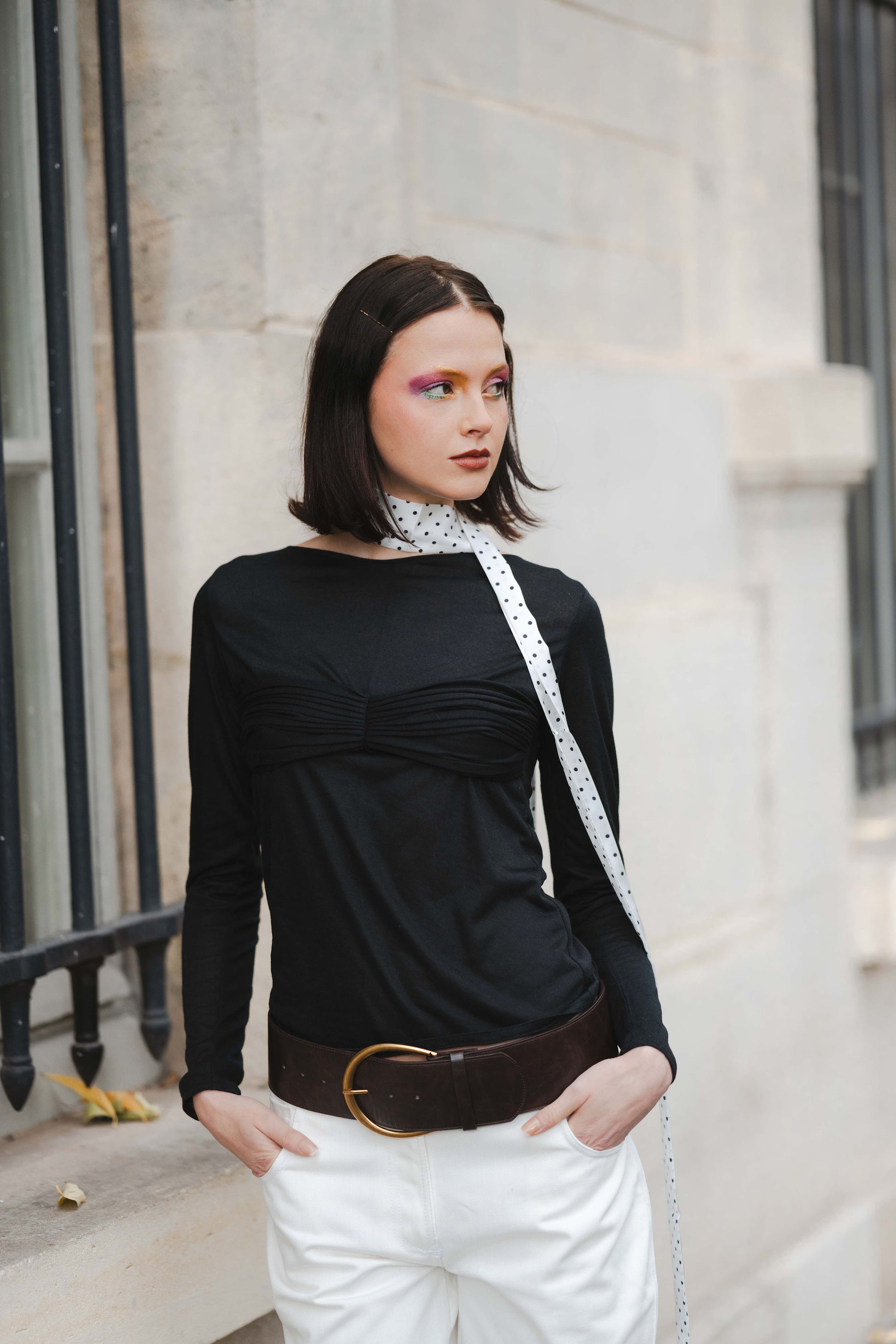 T-shirt Amédée noir